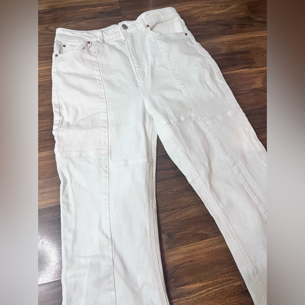 AFRM patch work Wide-Leg Trousers - Picture 6 of 7